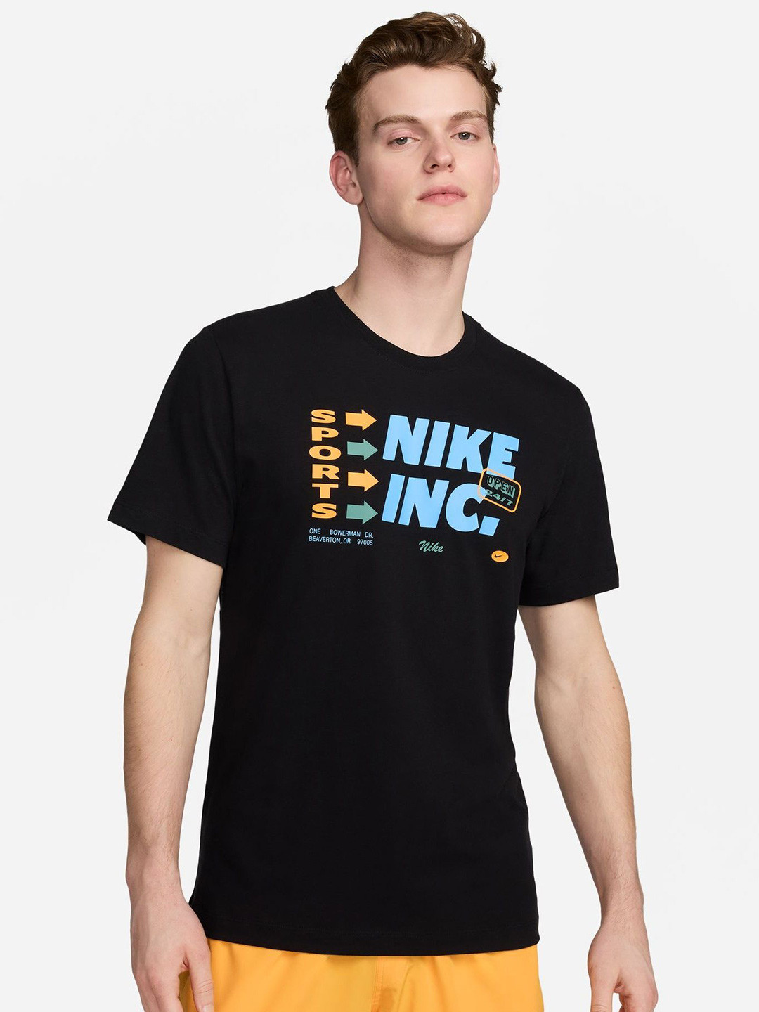 Nike Men Dri-FIT Fitness T-Shirt