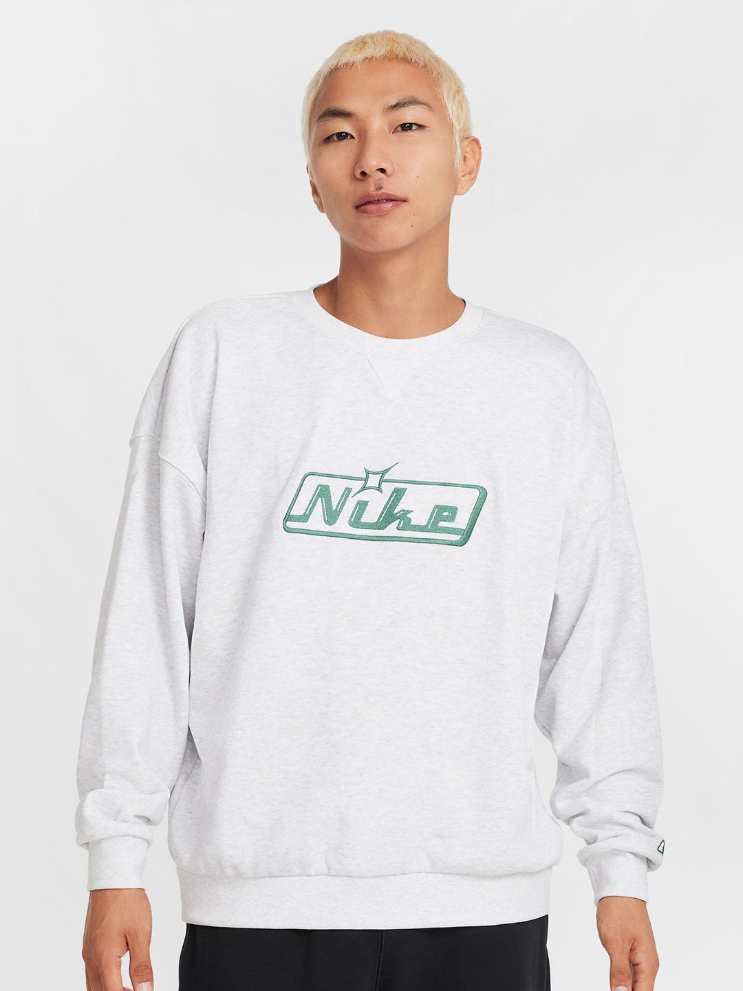 Nike Club Men Brand Logo Oversized Sweatshirt