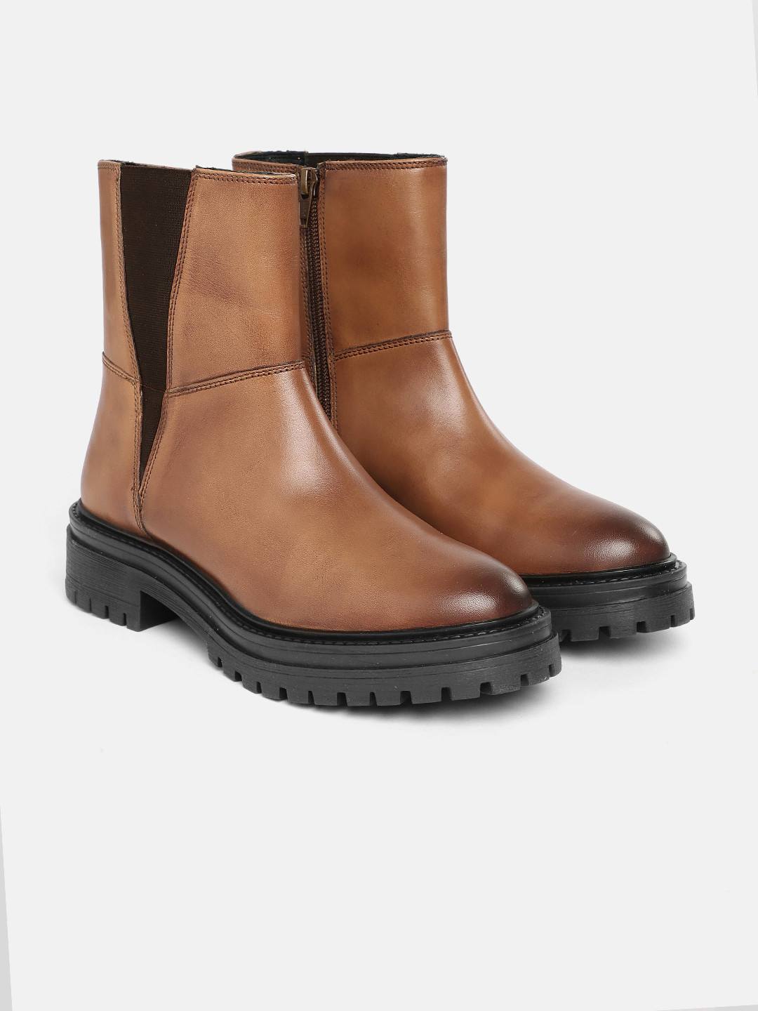 Geox Women D Iridea C Leather Ankle Boots