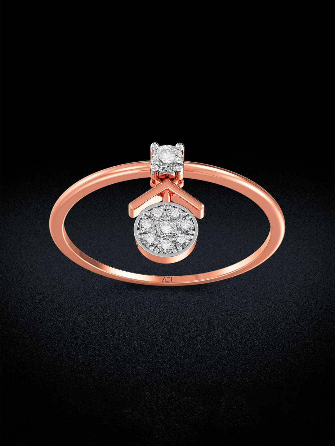 Joyalukkas Women 18KT Diamond Finger Ring