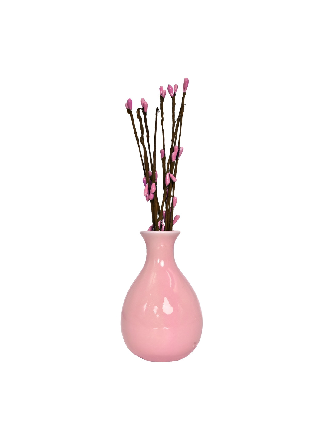 Cortina Pink Ceramic Flower Vases