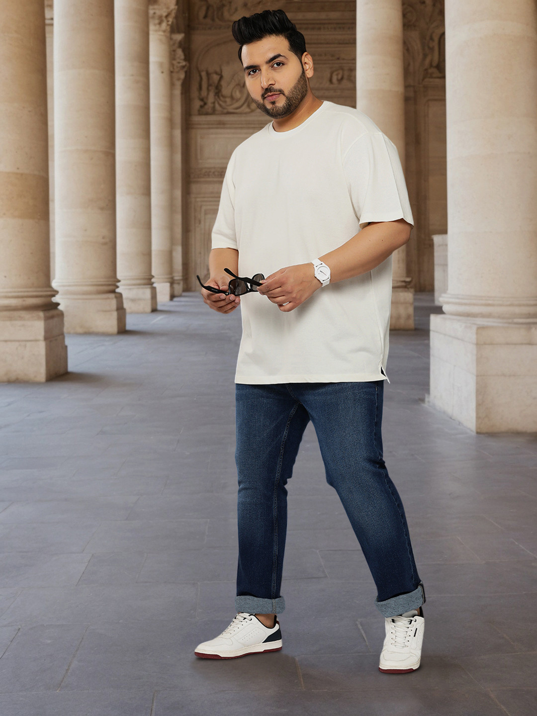 Sztori Plus Size Regular Fit T-shirt