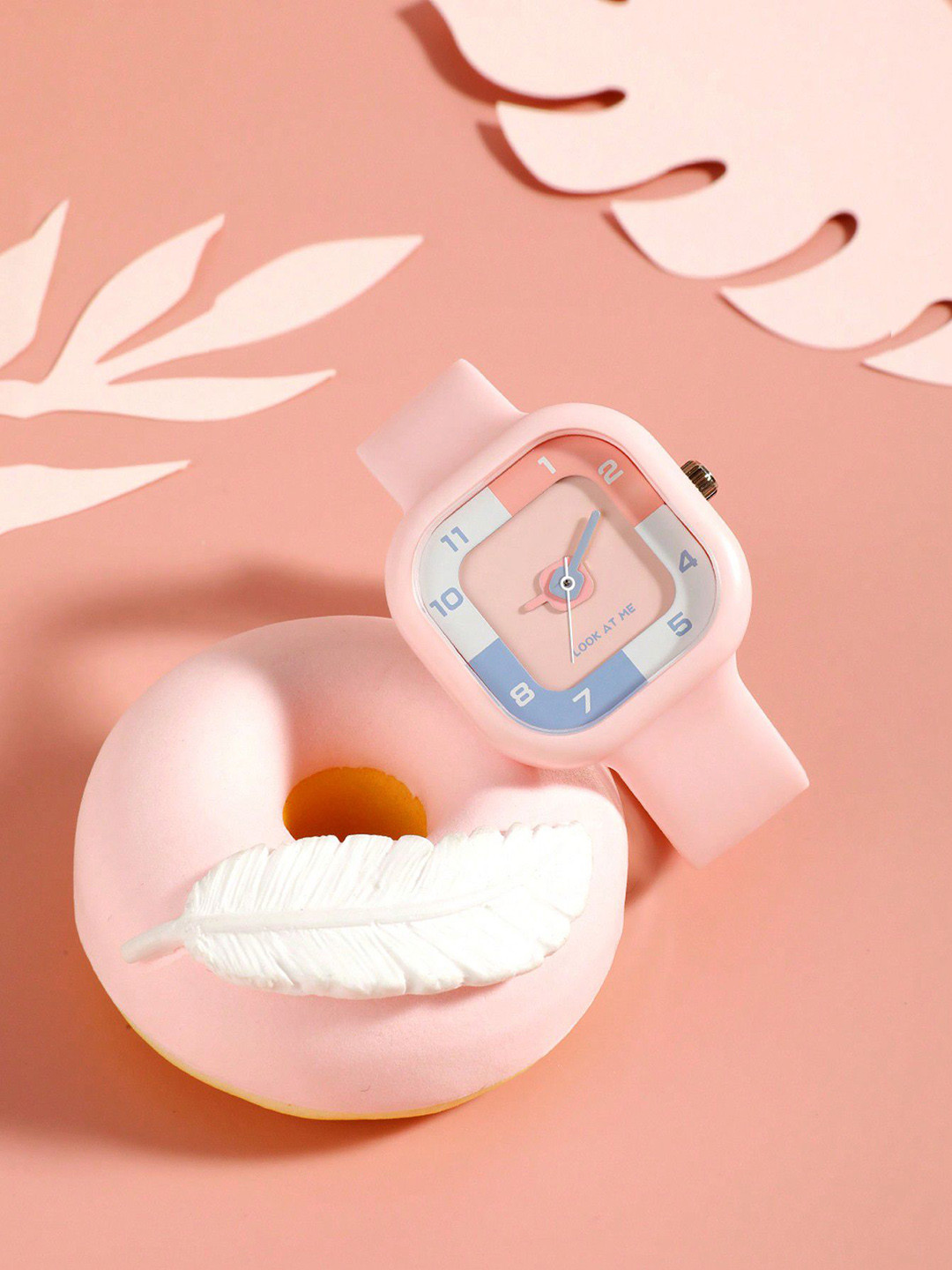 Shocknshop Unisex Kids Dial & Straps Analogue Watch 329 Pink
