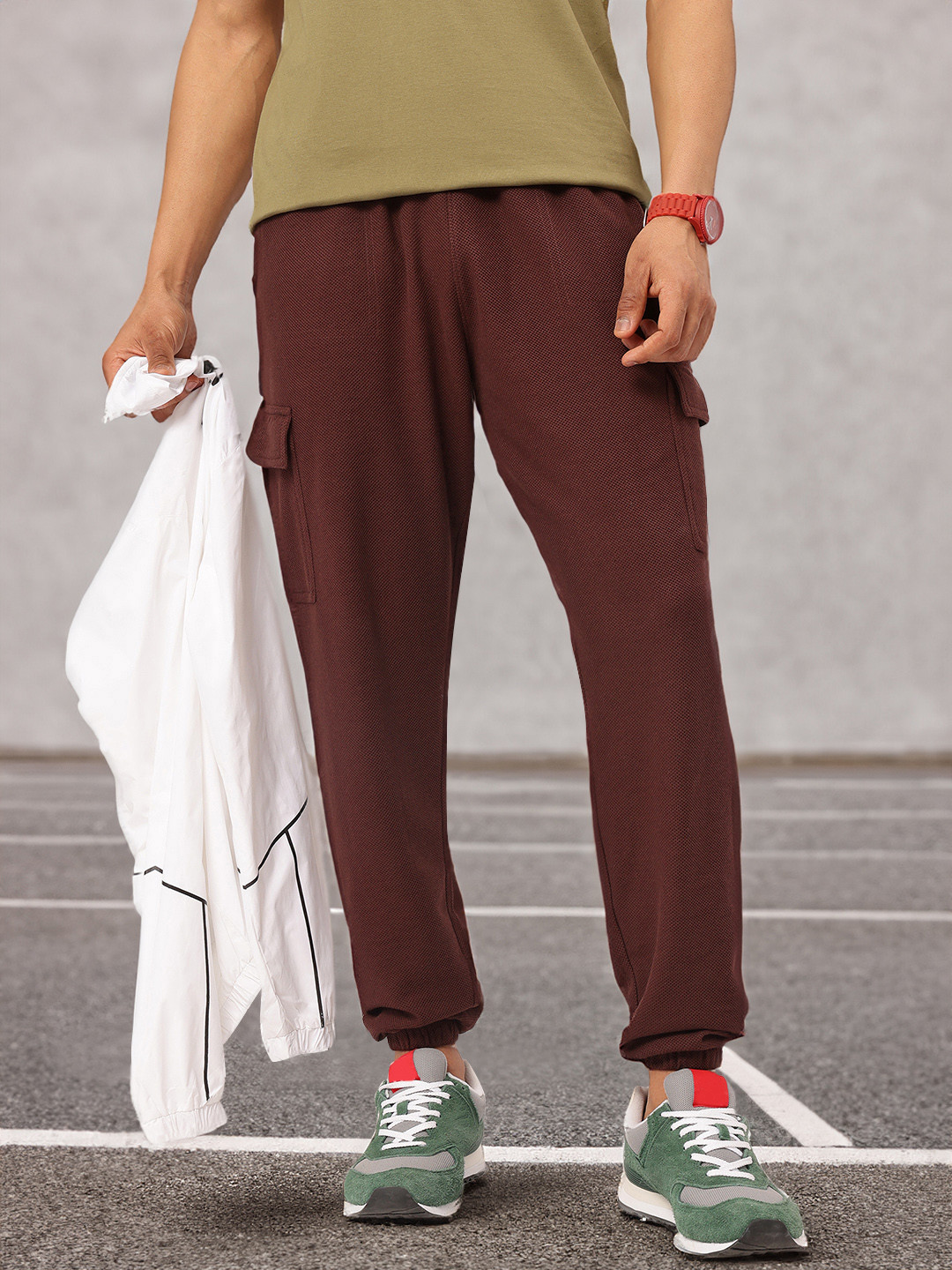 Kook N Keech Men Relax Cargo Joggers