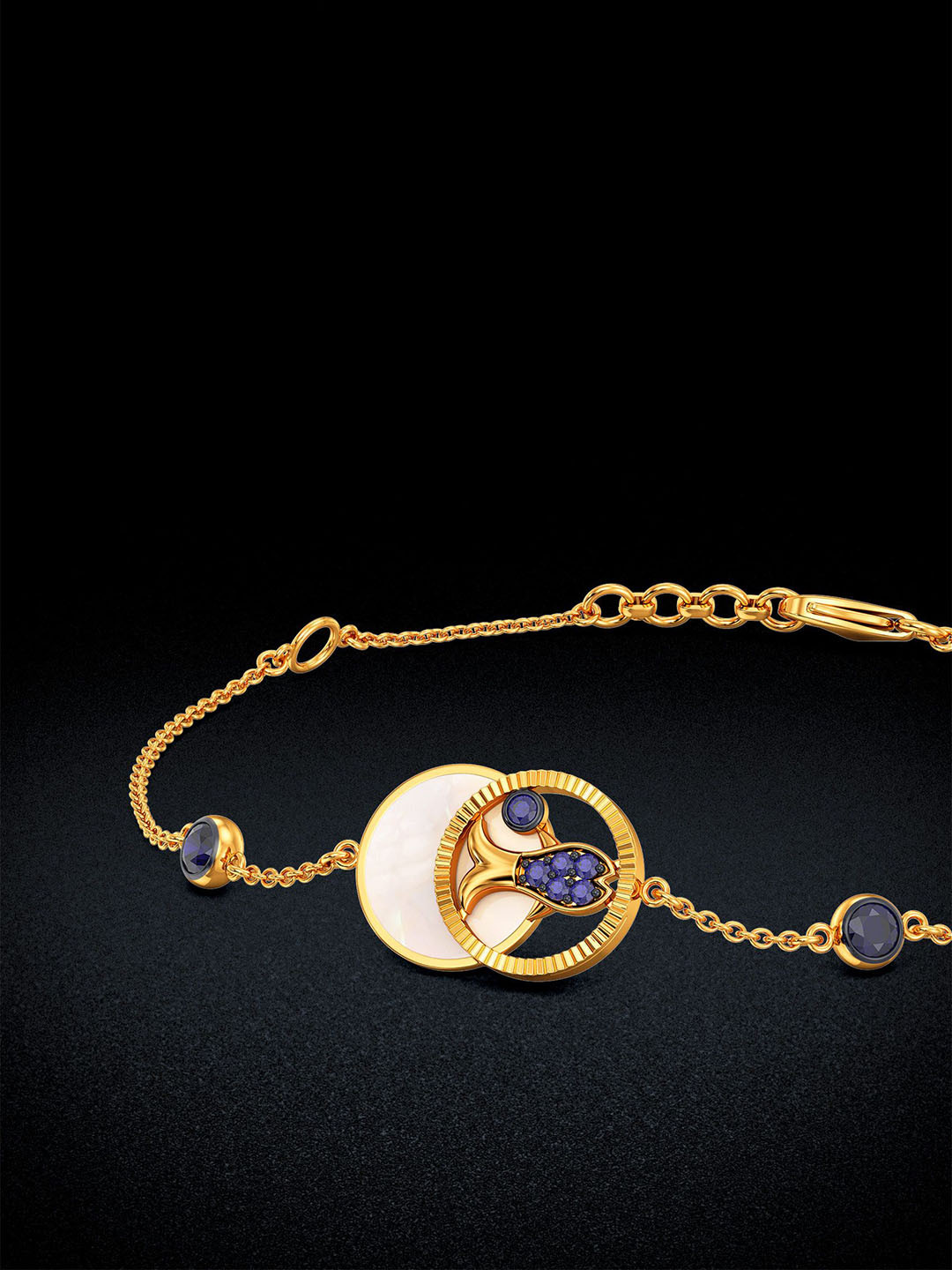 Joyalukkas 22KT Seafaring Grace Bracelet Gold