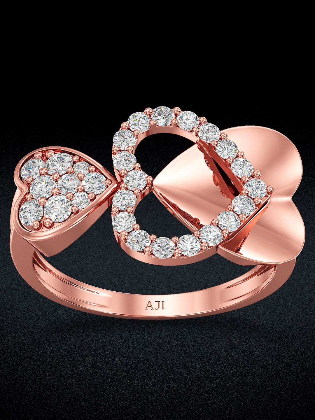 Joyalukkas 18kt Rose Gold Ring