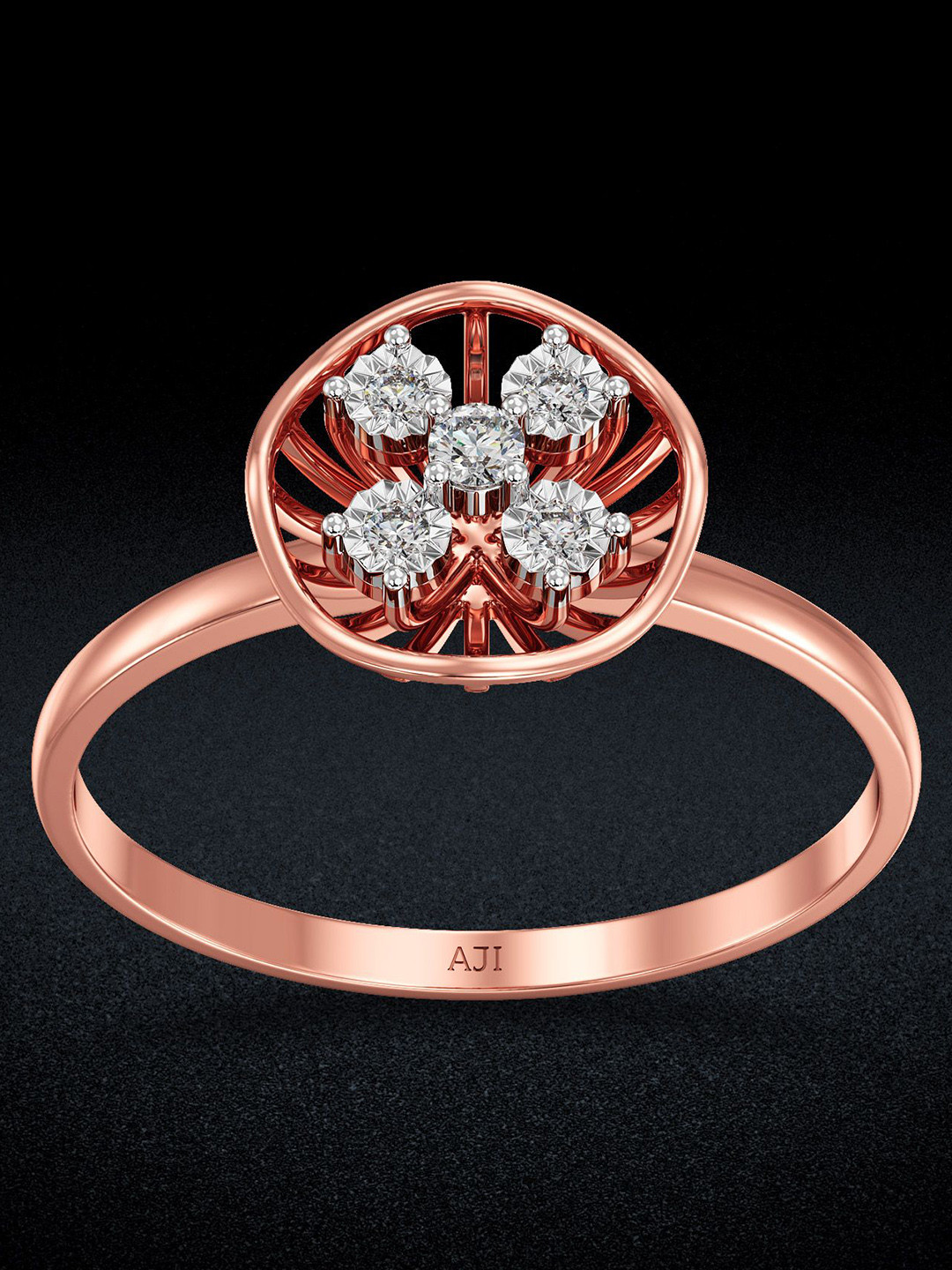 Joyalukkas Women 18KT Finger Diamond Ring