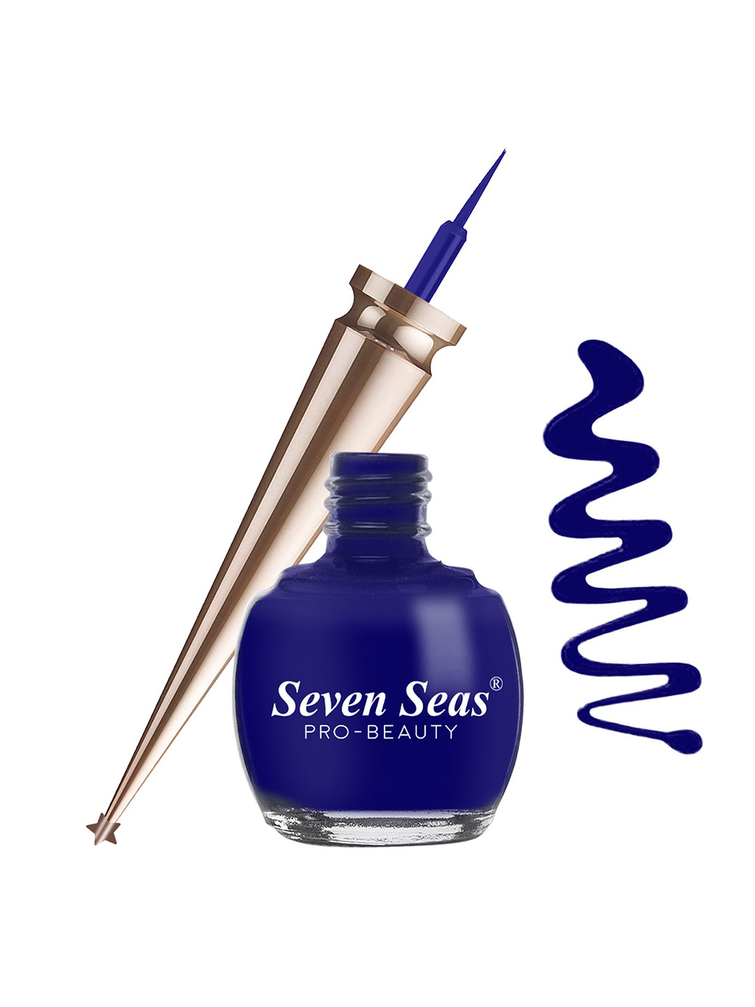 Seven Seas Long Lasting Liquid Colored Eyeliner 5ml- Dark Blue 03