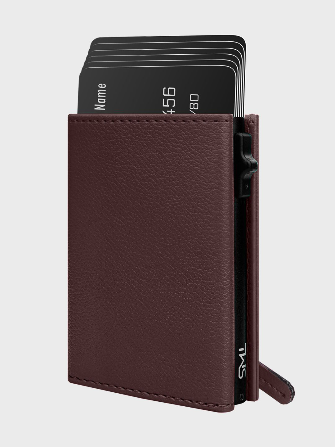 The Wallet Store Unisex Leather Three Fold Wallet