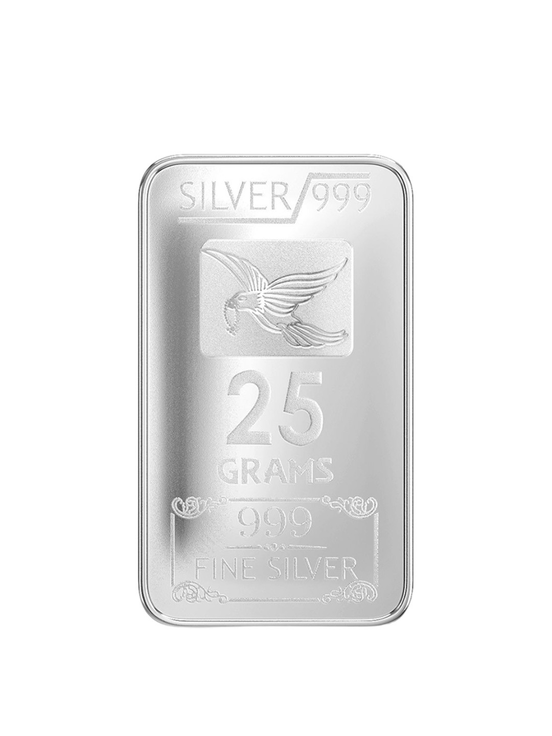 Joyalukkas 999 Purity Silver Bar- 25gm