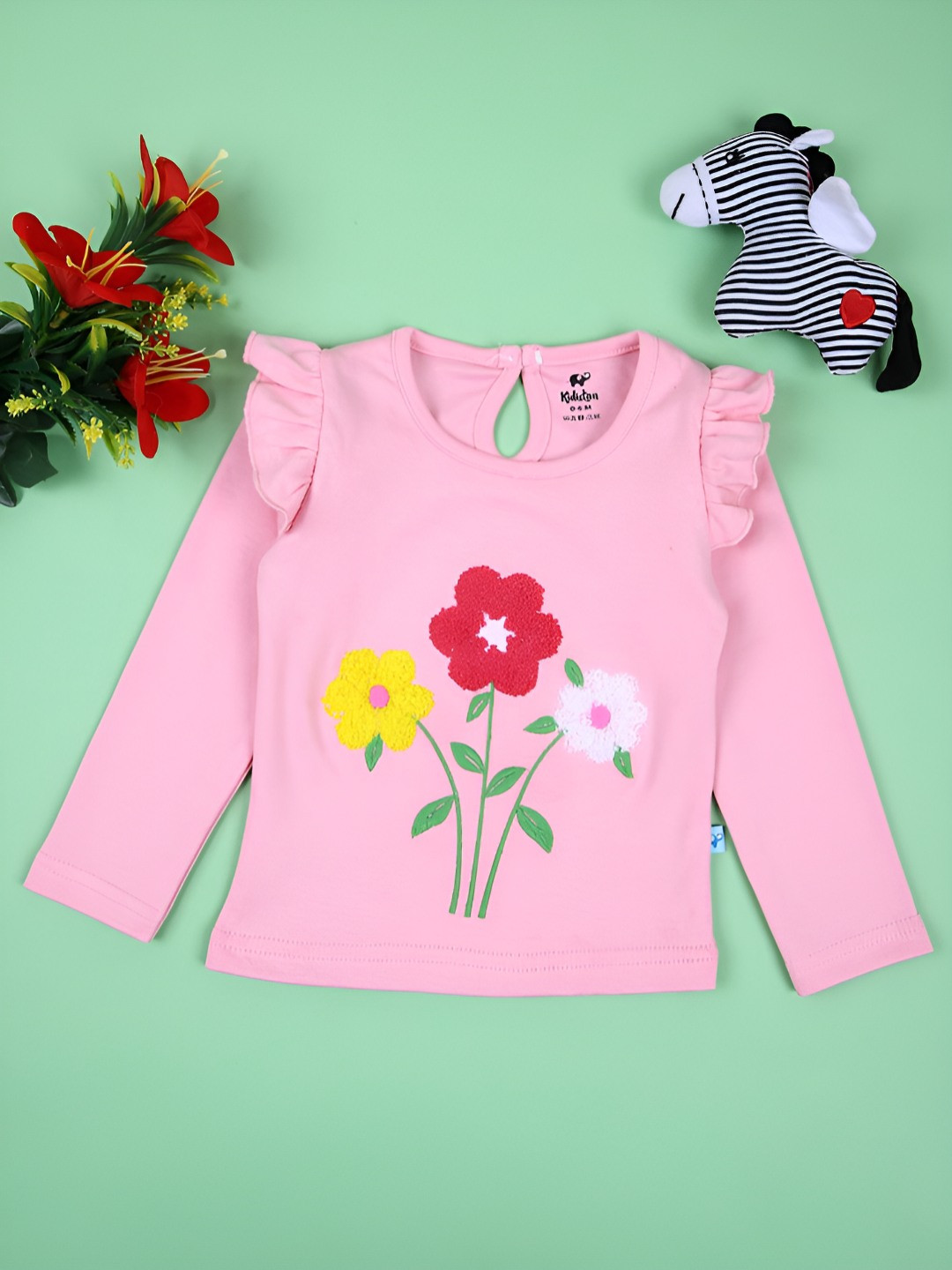 V-Mart Kids Floral T-shirt