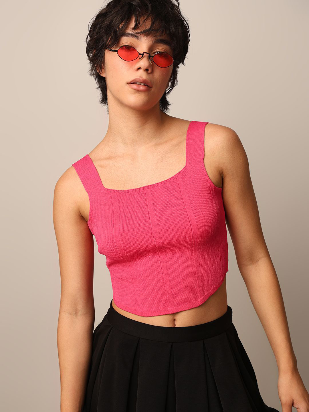 ONLY Women Solid Tank Top