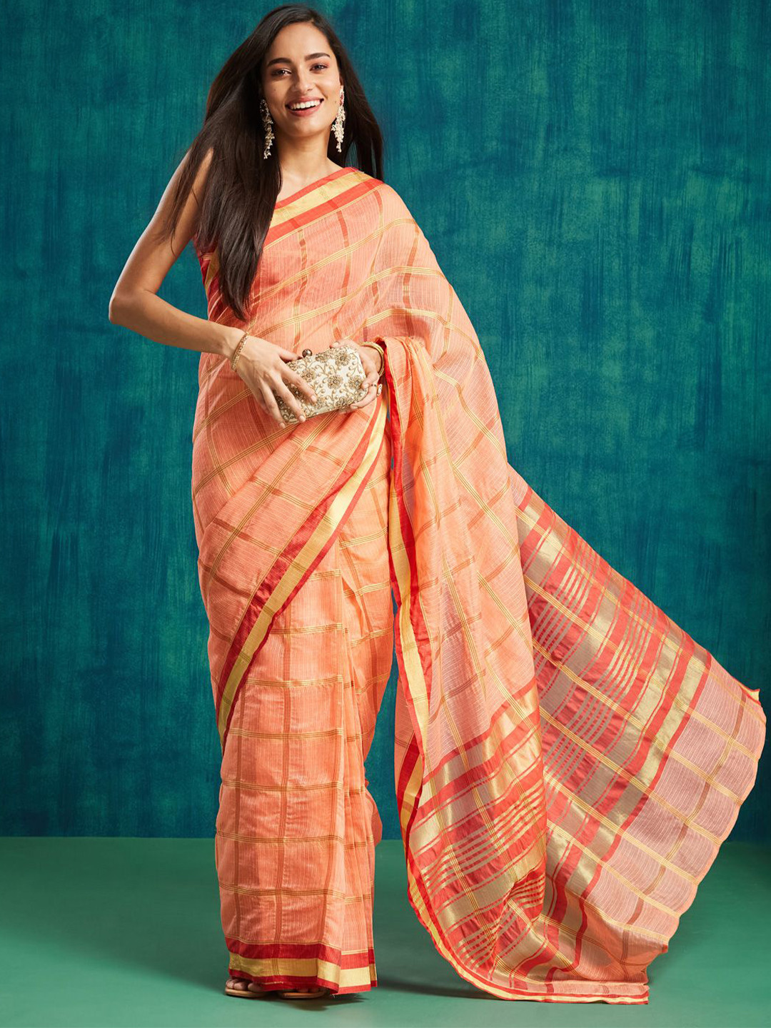 RACHNA Woven Design Zari Kanjeevaram Saree