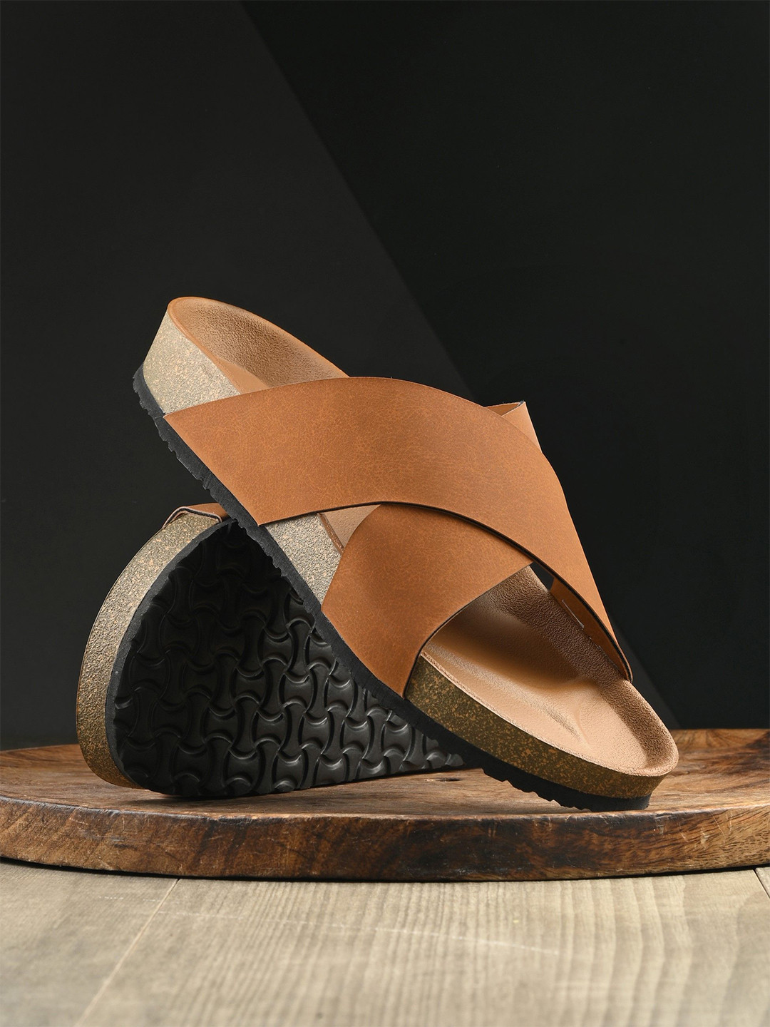 Killer Men Synthetic Leather Comfort Sandals