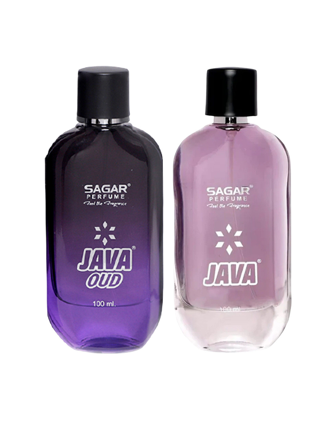 SAGAR PERFUMERY Set Of 2 Java Oud & Java Purple Long Lasting Eau De Parfum - 100 ml Each