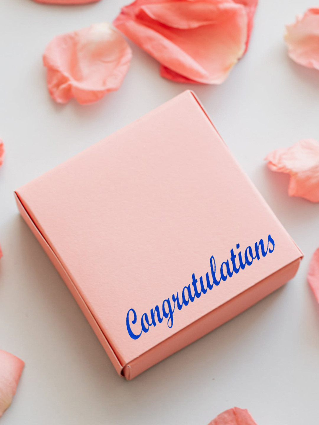 Comet Busters Blue 5 Pieces Congratulations Self-Adhesive Craft Accessories