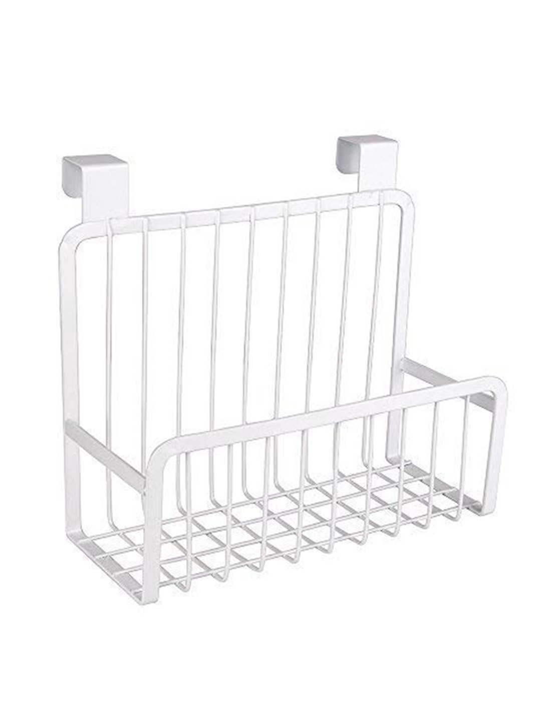 appeasy White Steel Hanging Storage Disk Rack