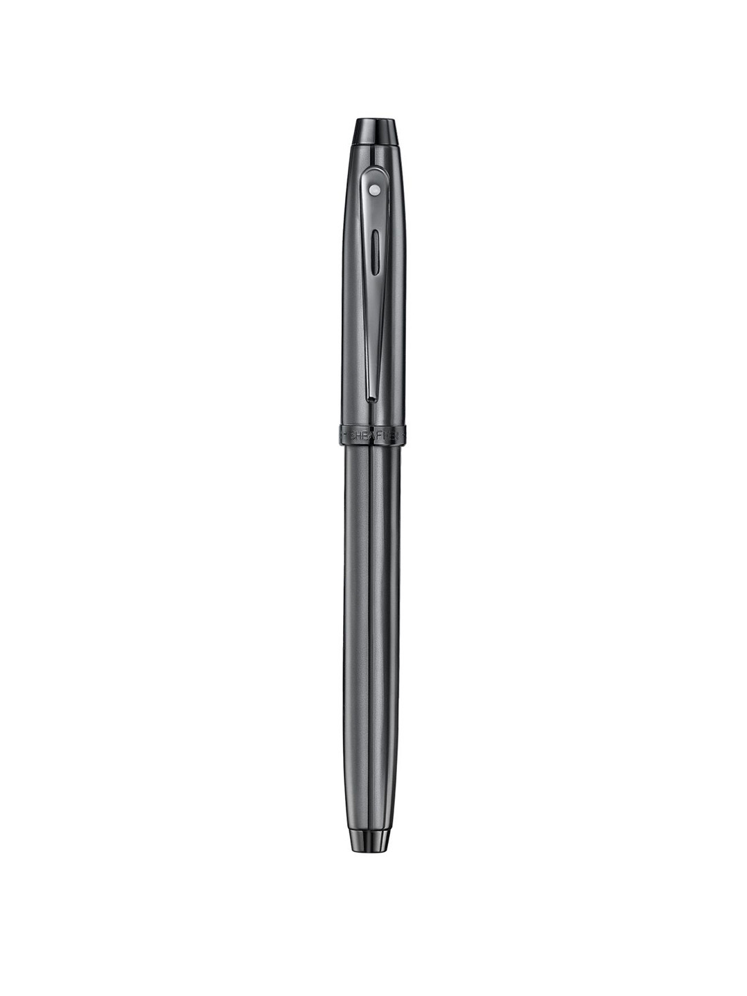 Sheaffer Ionic Gunmetal Grey E9375 Gift100 Premium Medium Nib Fountain Pen