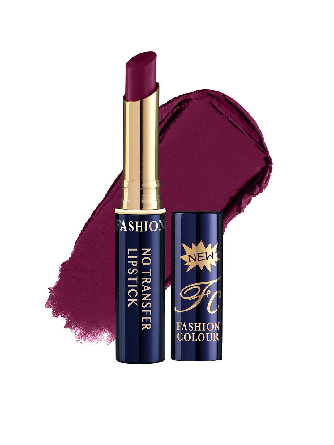 Fashion Colour Non-Transfer Waterproof Matte Lipstick - Violet Jam 16