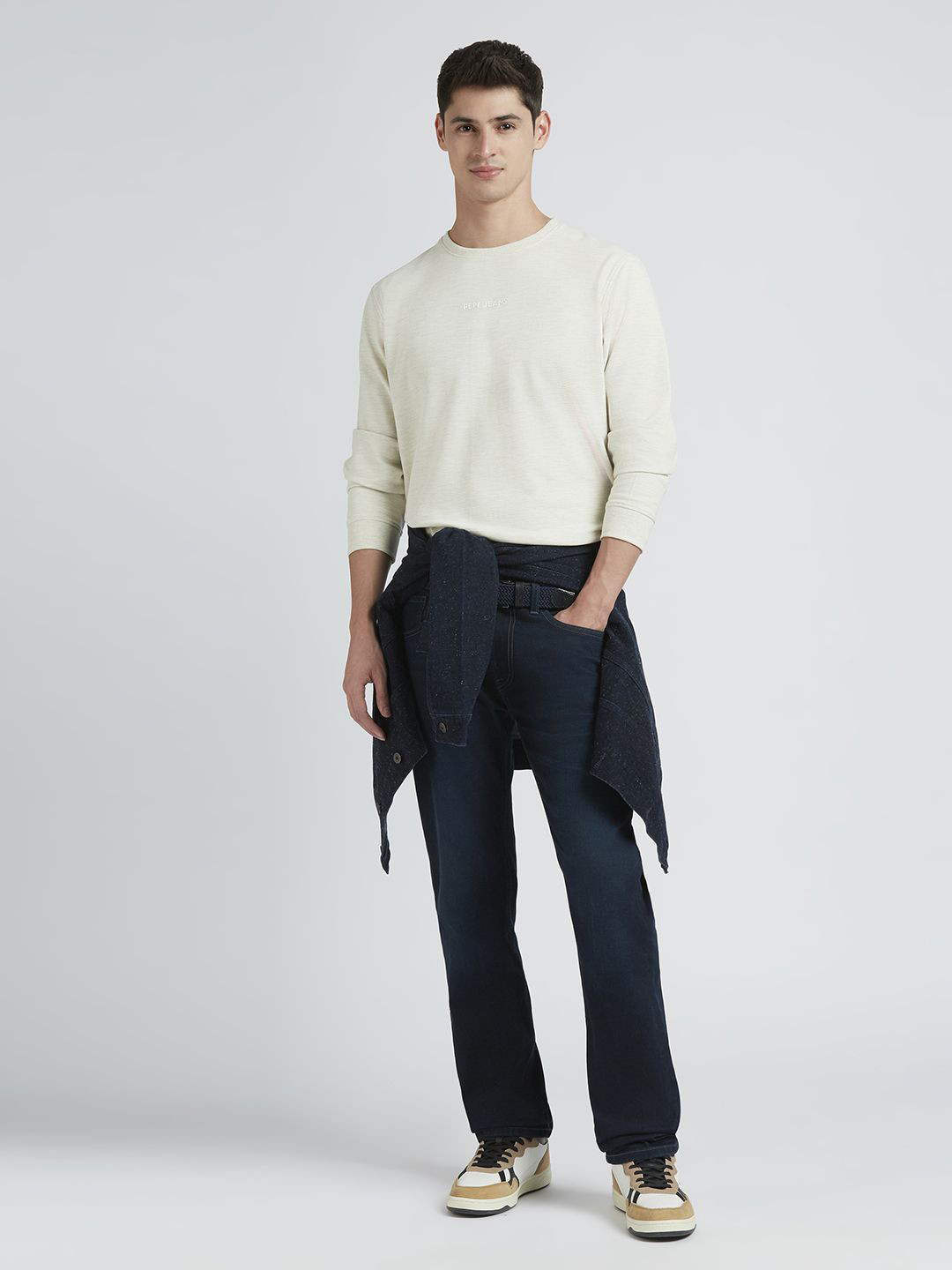 Pepe Jeans Men Full Sleeve Sweatshirt