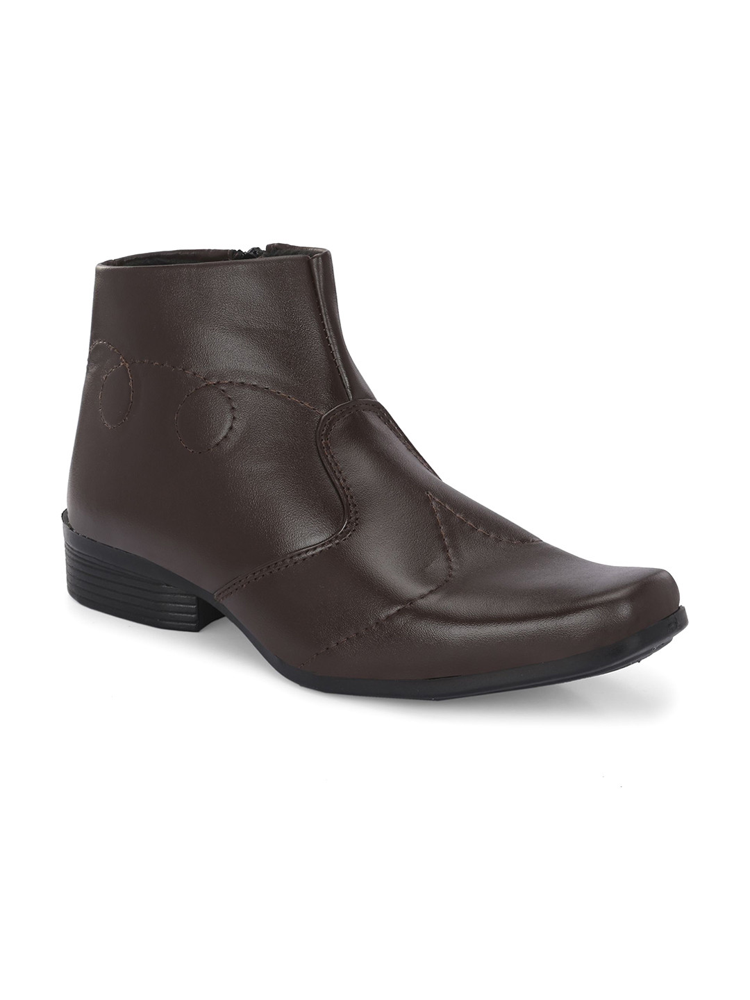 SHOE DAY Men chelsea Round Toe Boots
