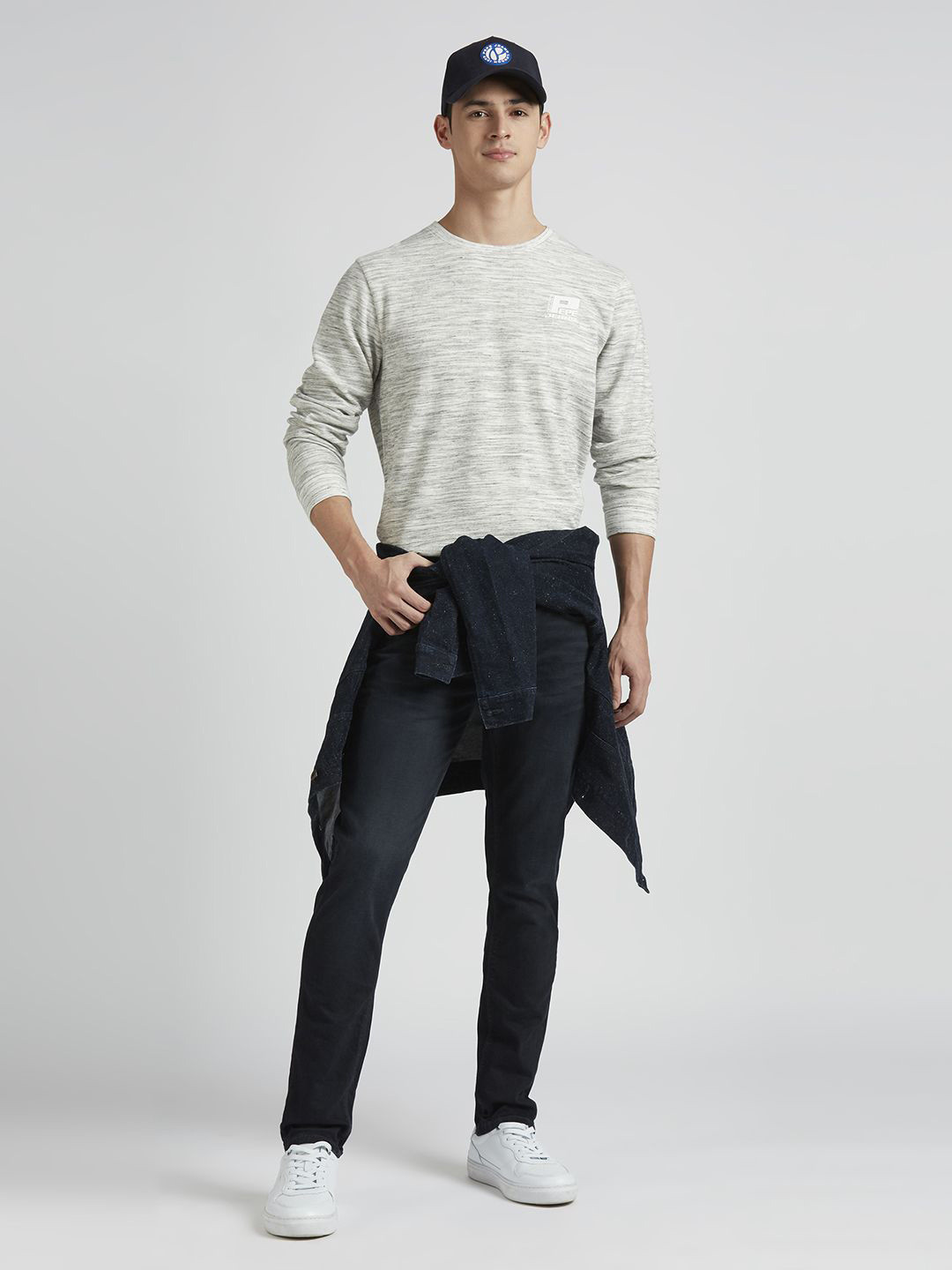 Pepe Jeans Men Long Sleeves Round Neck Casual Sweatshirt