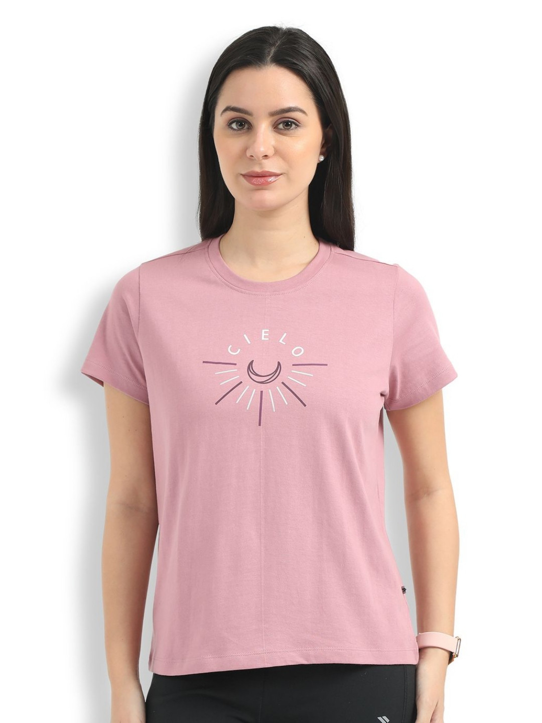 JOLGER Women Premium Combed Cotton Graphic Printed T-shirt