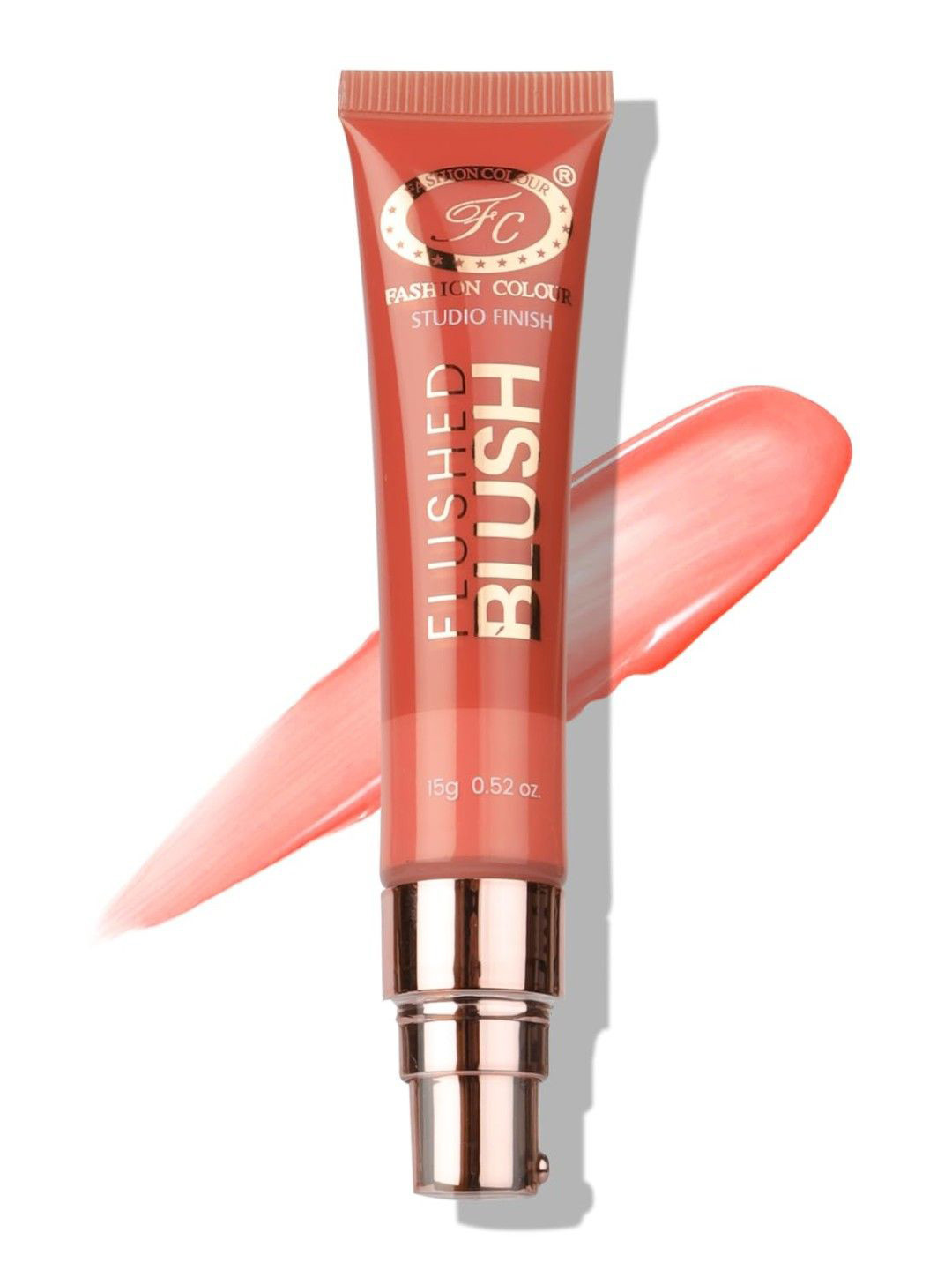 Fashion Colour Studio Finish Flushed Long Lasting Liquid Blush 15 g - Coral 01