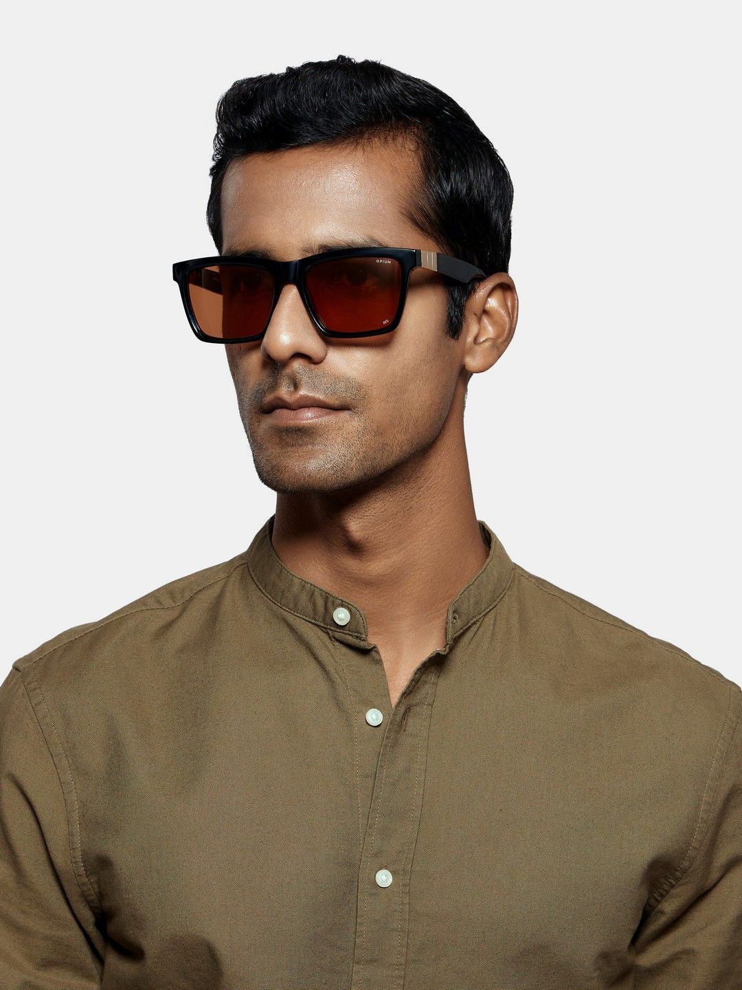 OPIUM Unisex Square Sunglasses with UV Protected Lens OP-10292-C01