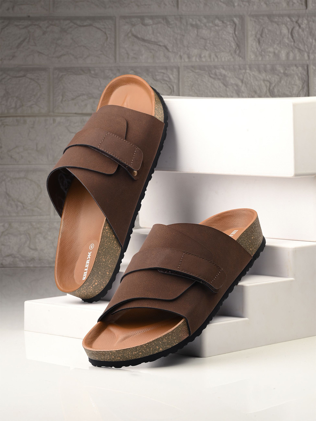 Killer Men Solid Anti Static Comfort Sandals