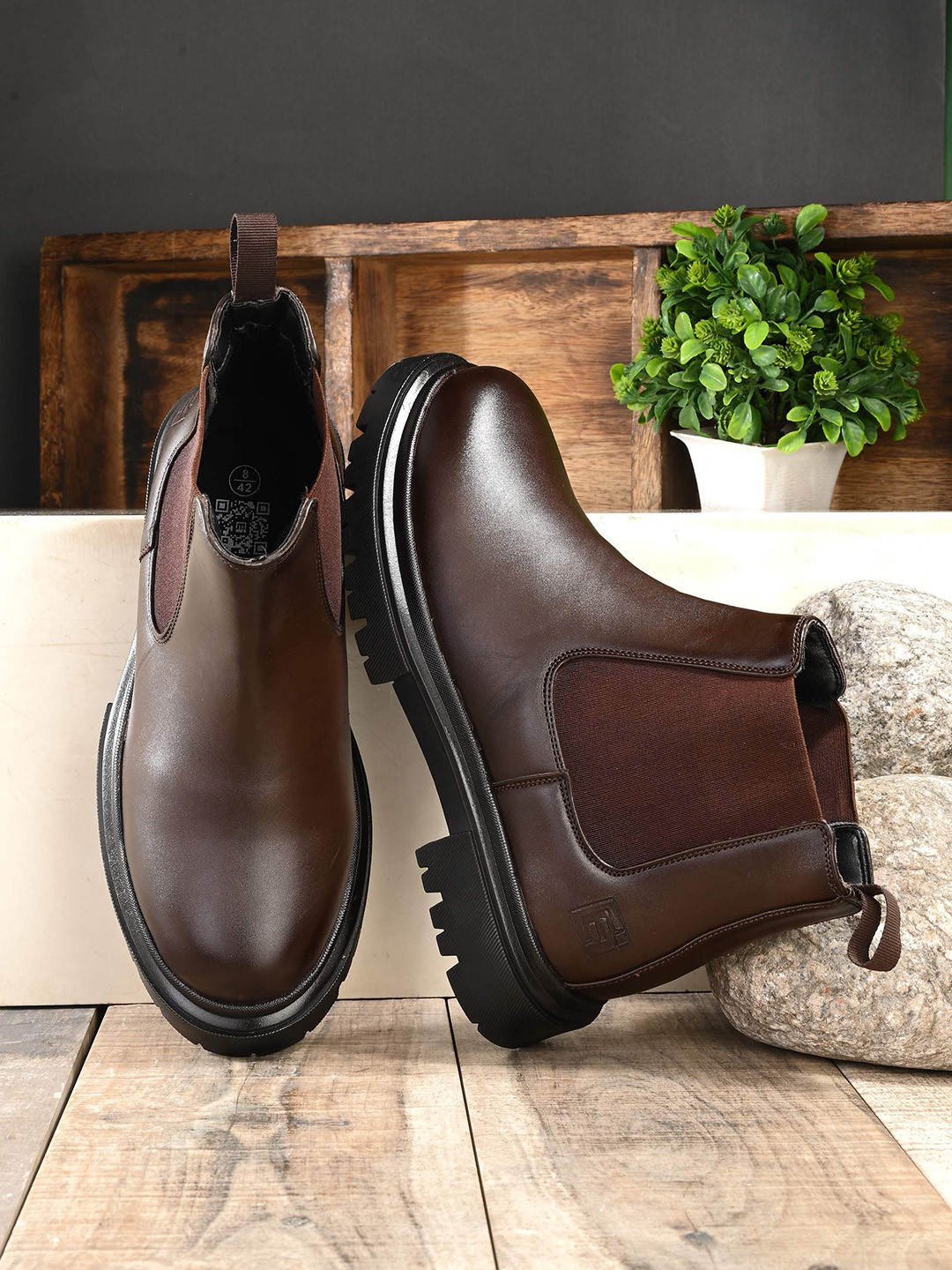 Eego Italy Men Stylish Chelsea Boots