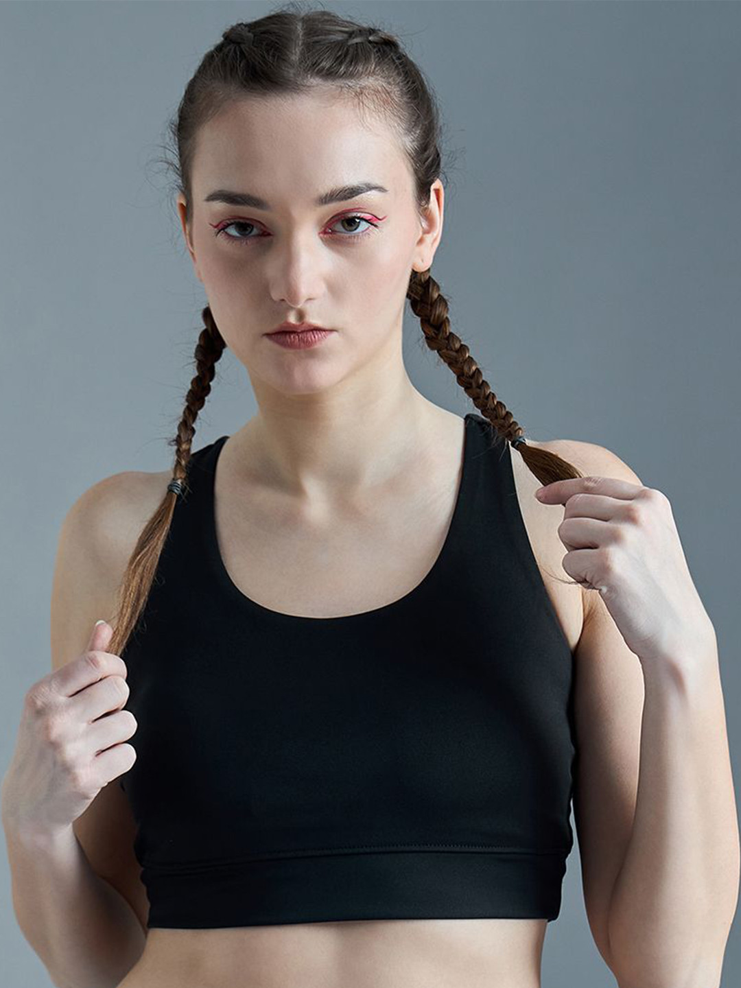 Women SG Medium Coverage Slip-On Solid Bra