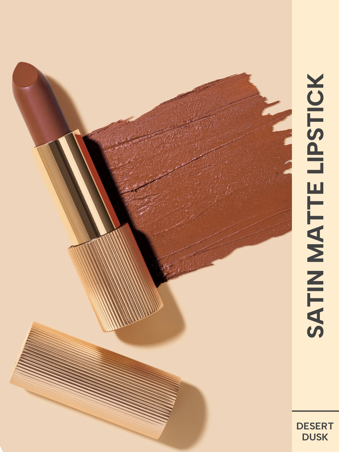 RAS LUXURY OILS Lumiere Satin Matte Lipstick With Vitamin E 4.2g - Twilight Truffle