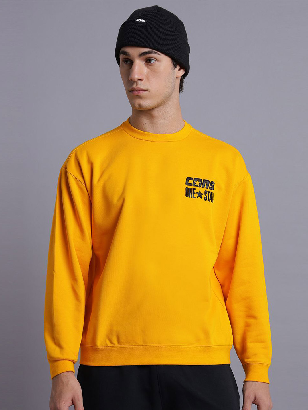 Converse Men CONS One Star Crew Sweatshirt