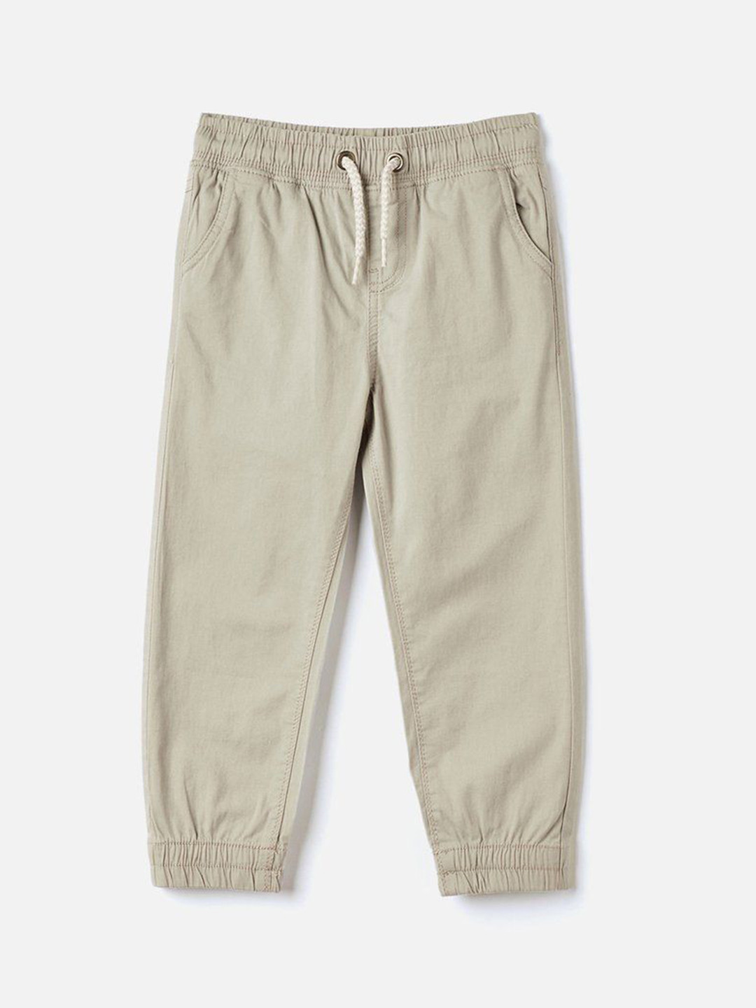 Juniors by Babyshop Boys Cotton Regular Fit Joggers