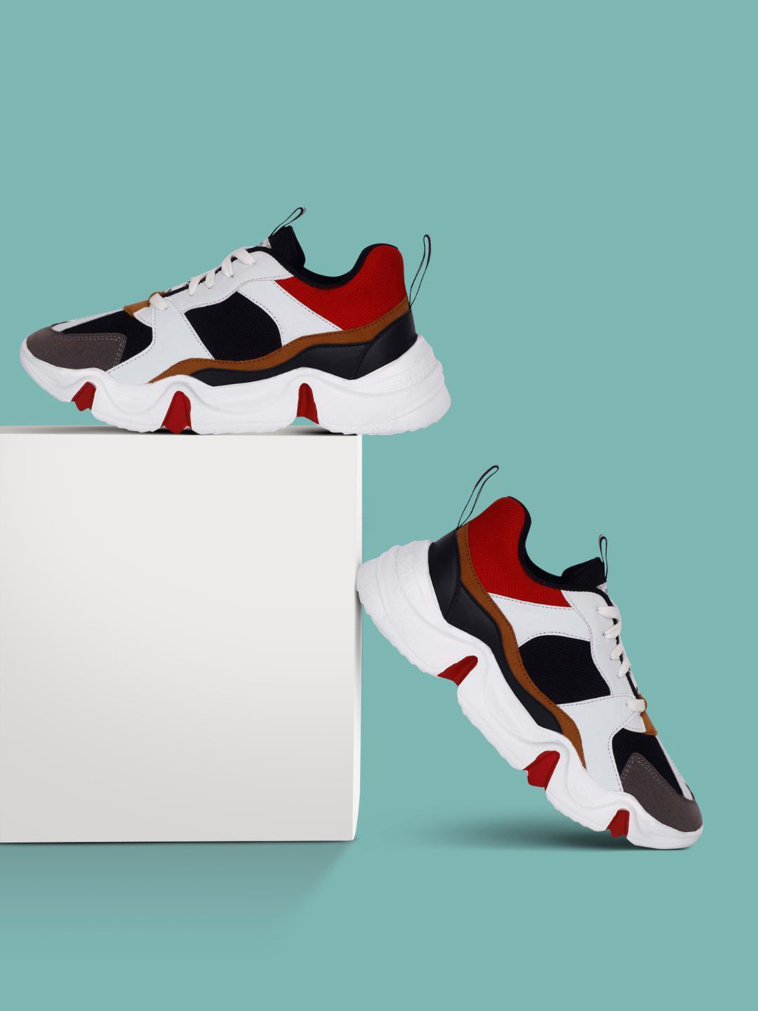 K Footlance Men Non-Marking Air Max Running Shoes