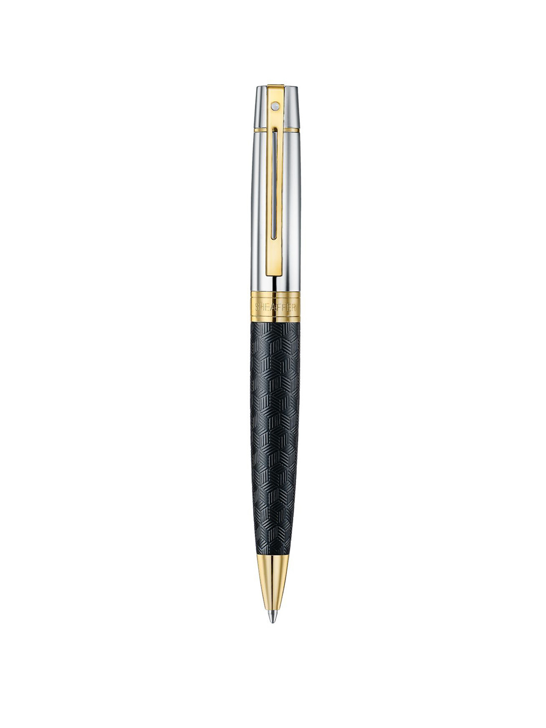 Sheaffer Black with Chrome Trim E9347 Gift 300 Ballpoint Pen