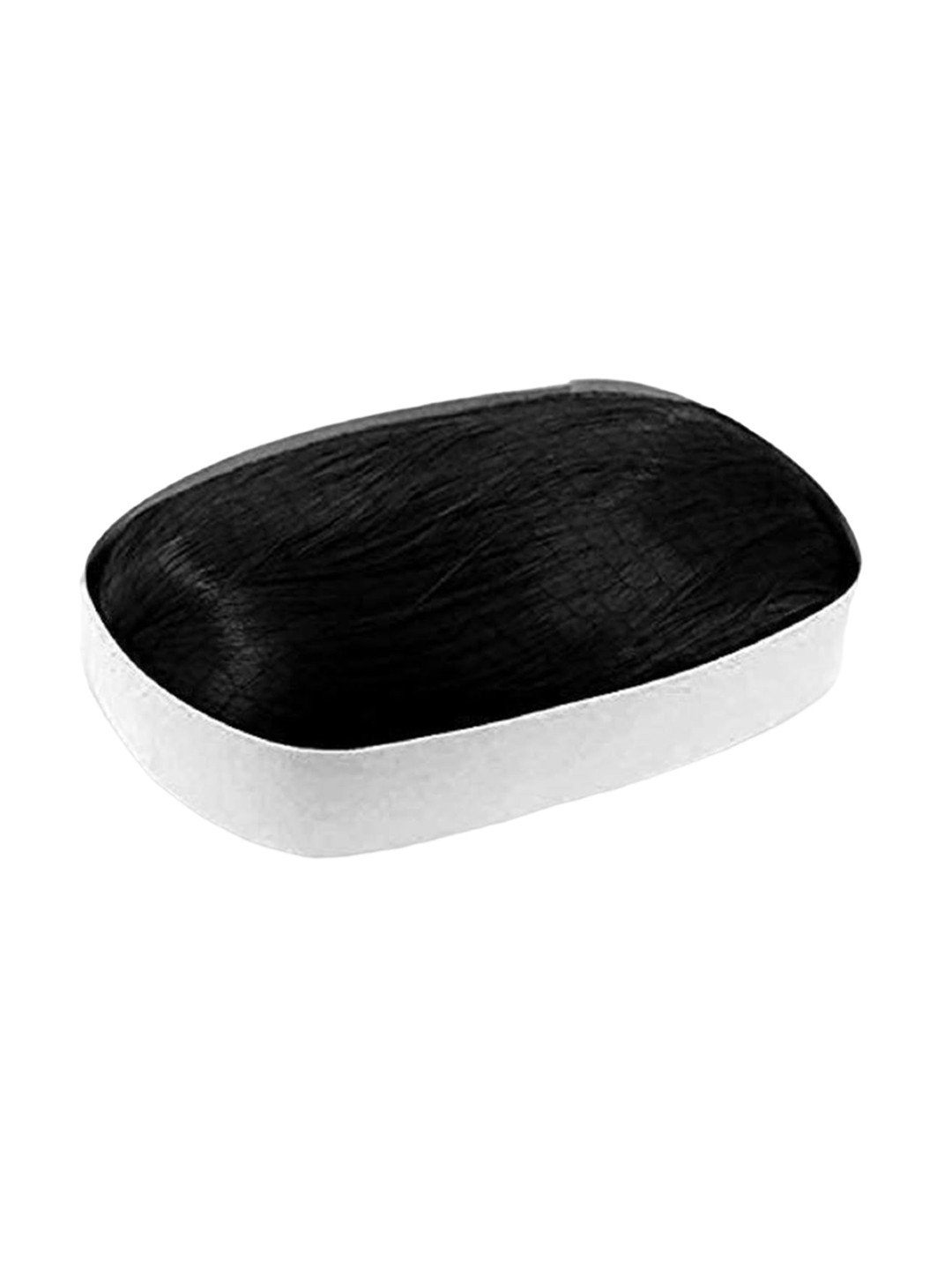D-Divine Halo Wavy Toupee Hair Extension - Black - 24 Inch