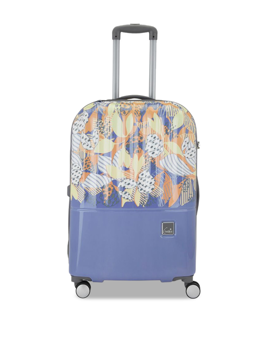 Genie Printed Hard-Sided Cabin Trolley Bag