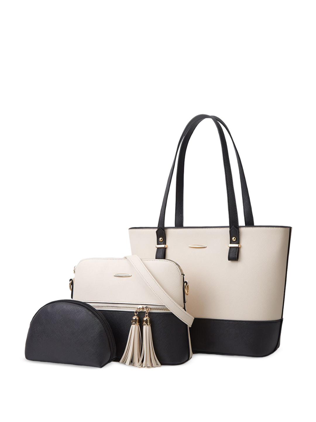 RAVE Women Colourblocked Shopper Shoulder Bags