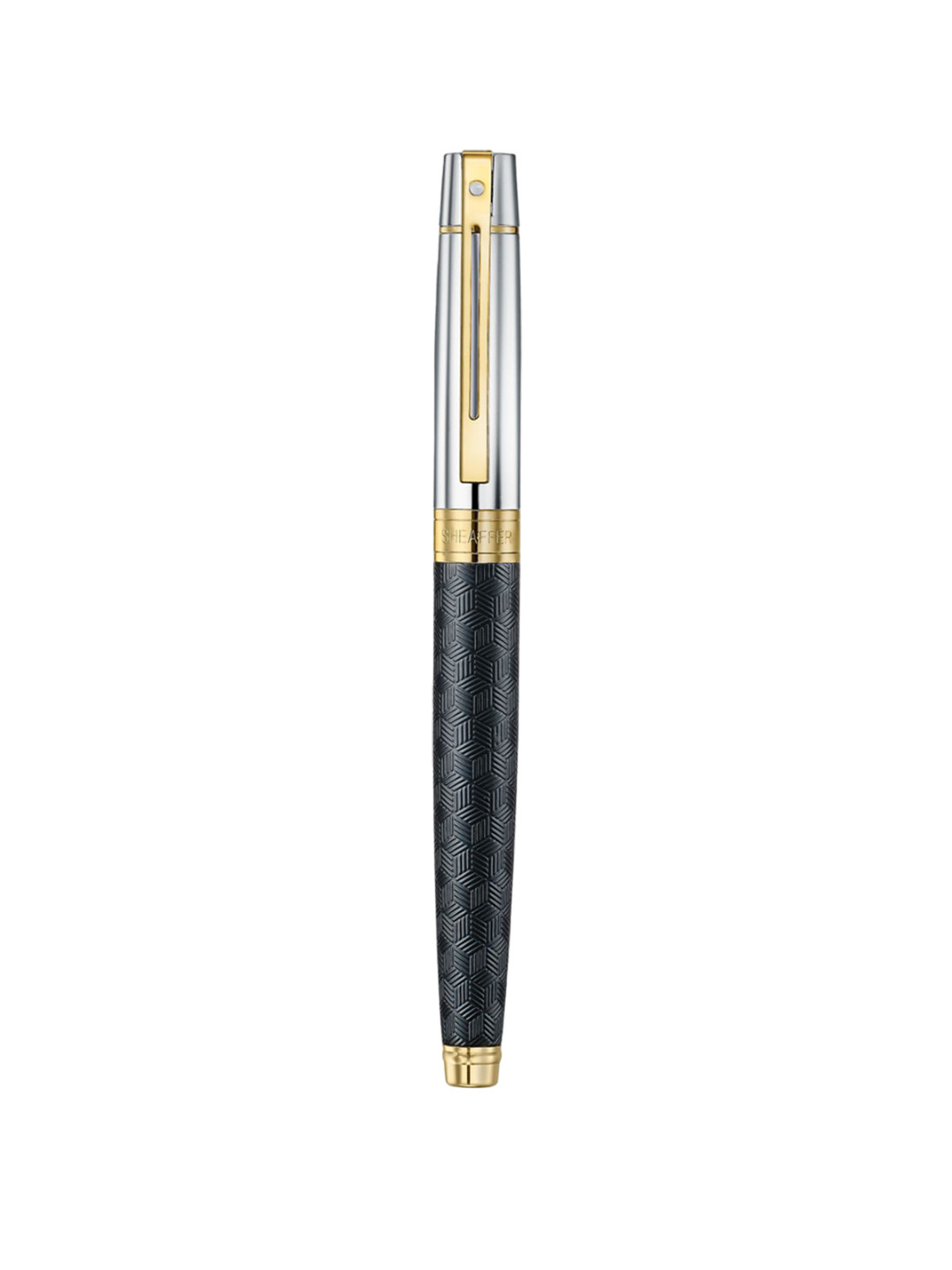 Sheaffer Black with Chrome Trim E9347 Gift 300 Rollerball Pen