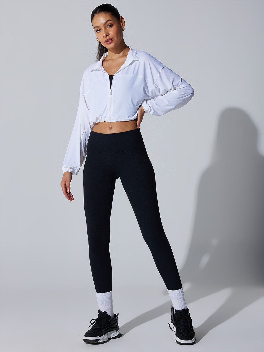 CAVA White Elevate 24/7 Cinch Jacket