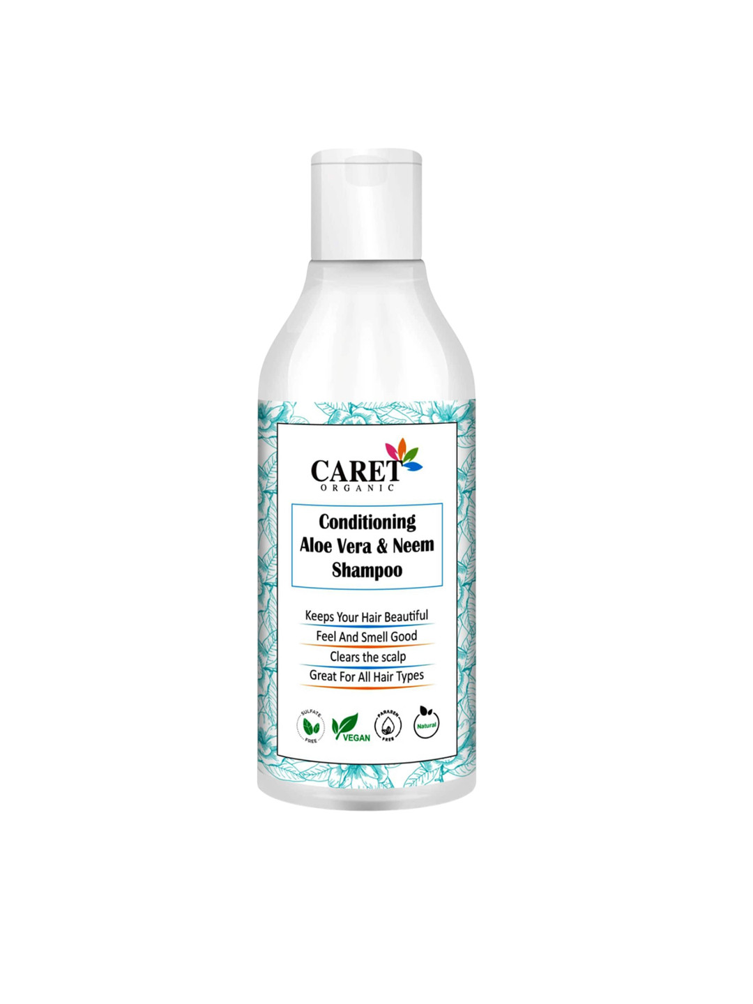 CARET ORGANIC Conditioning Aloevera & Neem Hair Repairing Shampoo - 300 ml