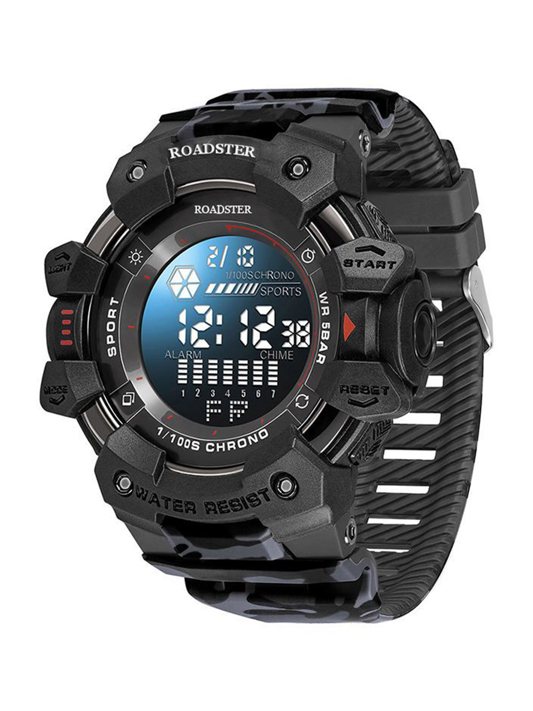 The Roadster Lifestyle Co Men Multi Function Analogue & Digital Watch -RDSTR-8050-BLACK