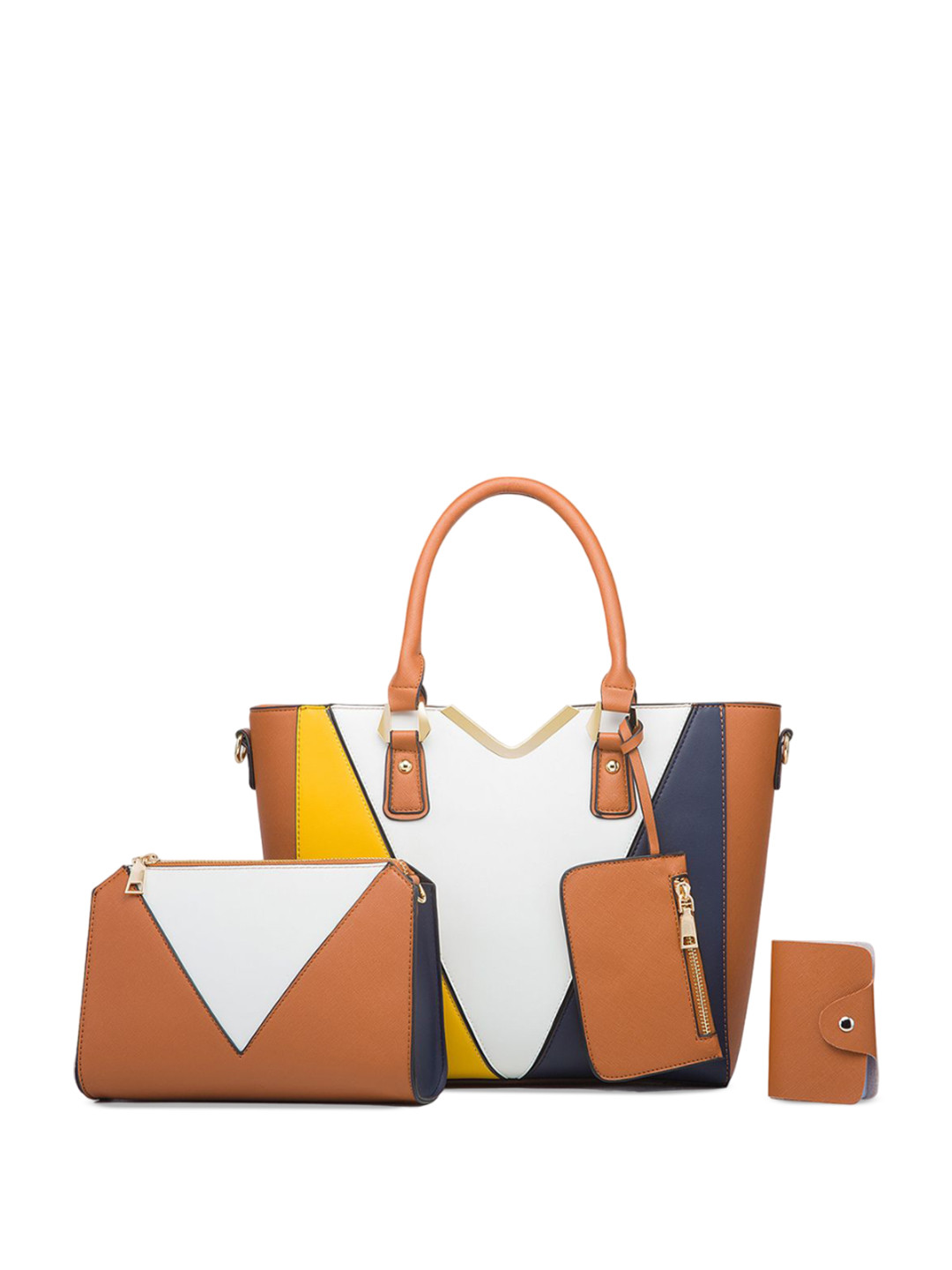 RAVE PU Structured Tote Bag