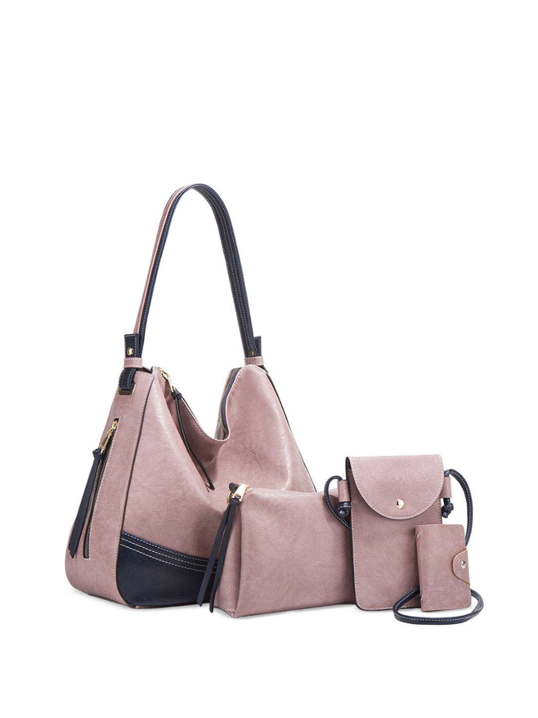 RAVE PU Bucket Shoulder Bag with Tasselled