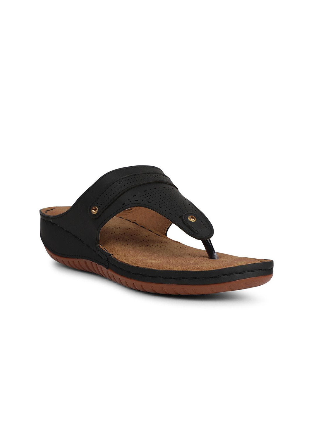 LIBERTY S624 09 Women Solid Open Back Wedge Heels