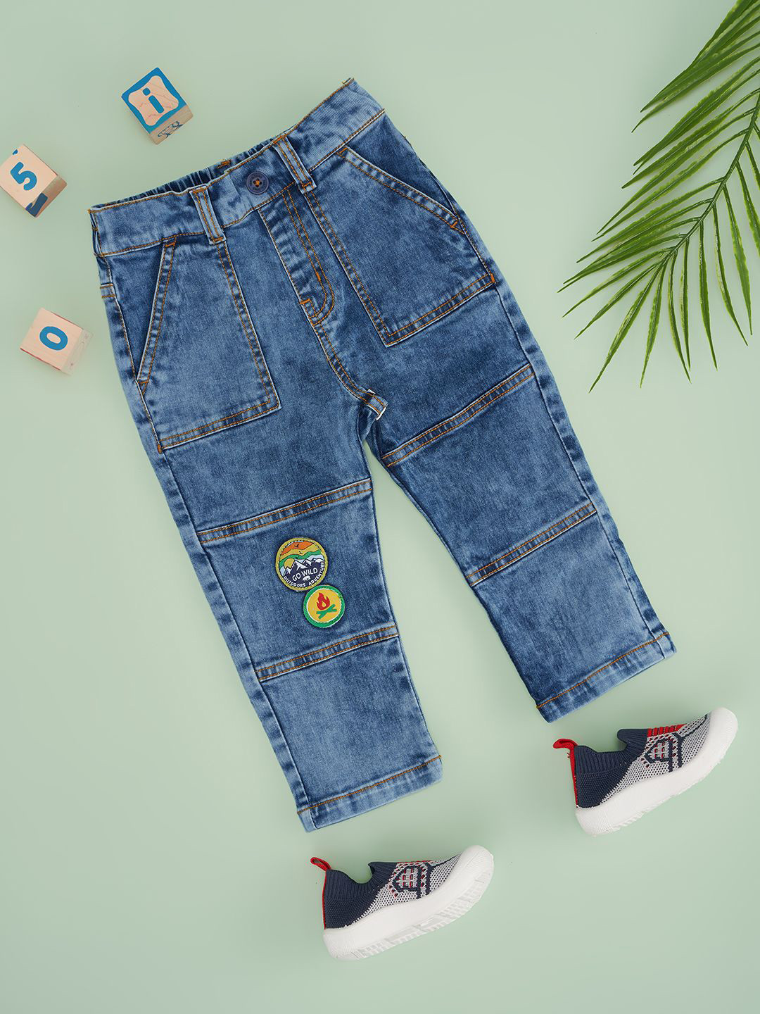 Pantaloons Baby Boys Cotton Casual Jeans