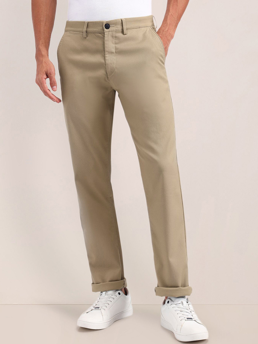 U.S. Polo Assn. Men Bruce Straight Fit Trousers