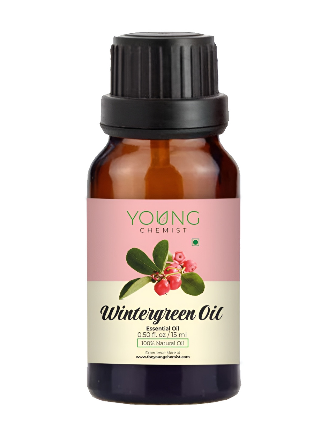 YOUNG CHEMIST Wintergreen Essential Oil For Skin & Hair - 15 ml